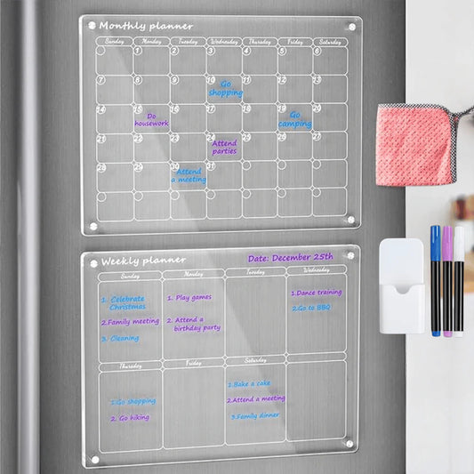 Try Classy™ Magnetic Fridge Calendar & Planner