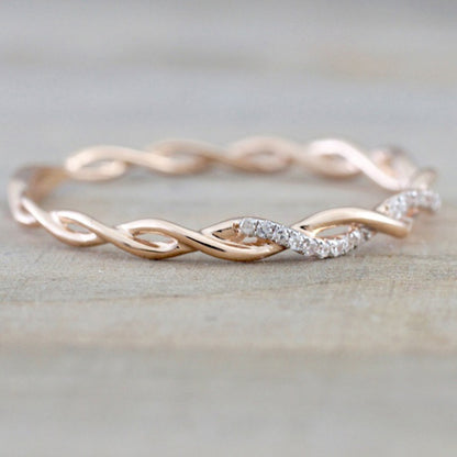 Classical Rose Gold Ring